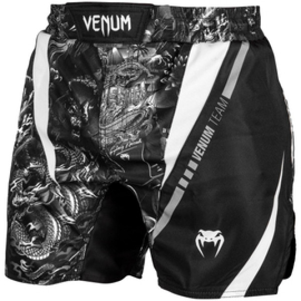 Шорты для ММА Venum Art Fightshorts Black White