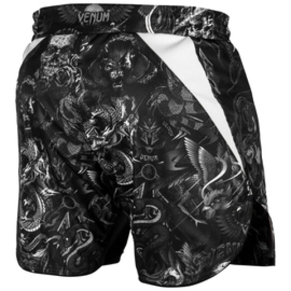 Шорты для ММА Venum Art Fightshorts Black White