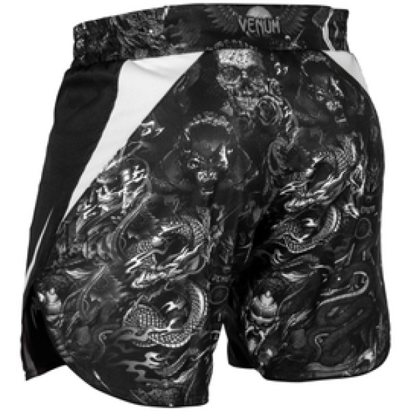 Шорты для ММА Venum Art Fightshorts Black White