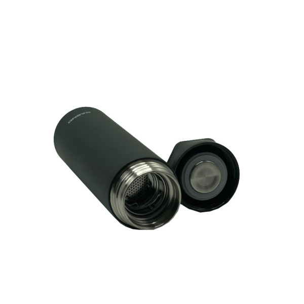 Термопляшка CASNO 450 мл KXN-6057 Чорна
