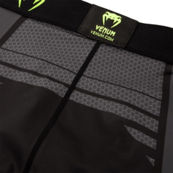 Компрессионные шорты Venum Technical 2.0 Compression Shorts Black Yellow