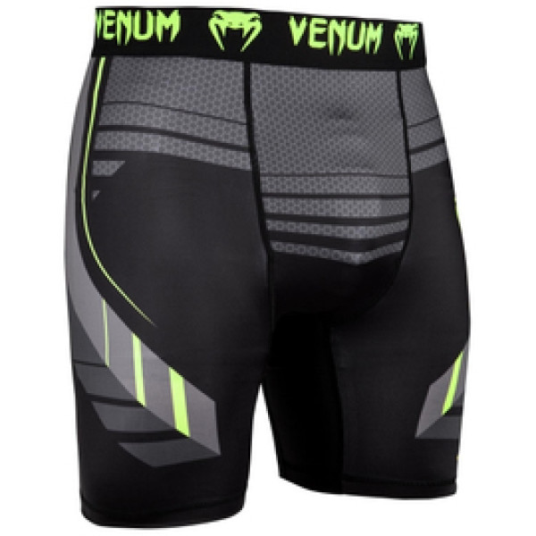 Компрессионные шорты Venum Technical 2.0 Compression Shorts Black Yellow