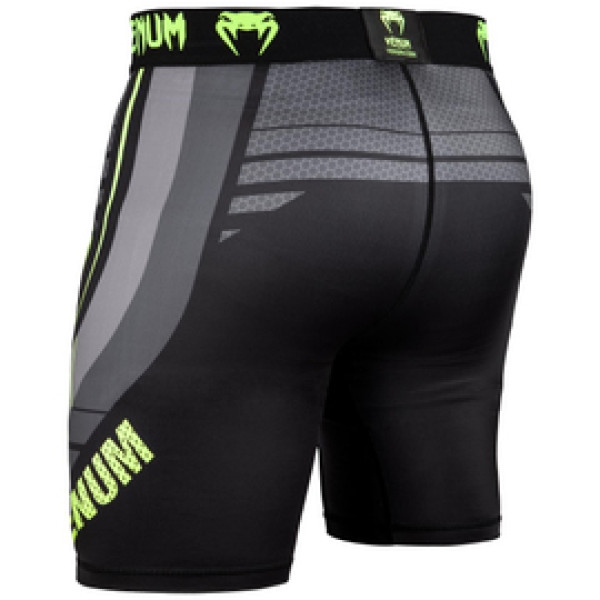Компрессионные шорты Venum Technical 2.0 Compression Shorts Black Yellow
