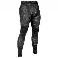 Компрессионные штаны Venum Dragons Flight Spats Black Black