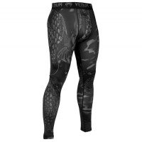Компрессионные штаны Venum Dragons Flight Spats Black Black