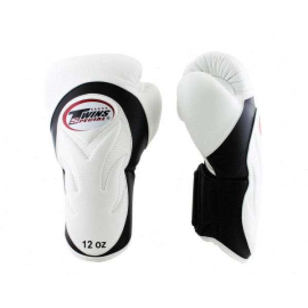 Twins Боксерские перчатки Twins Velcro Extra Design BGVL6 Black White
