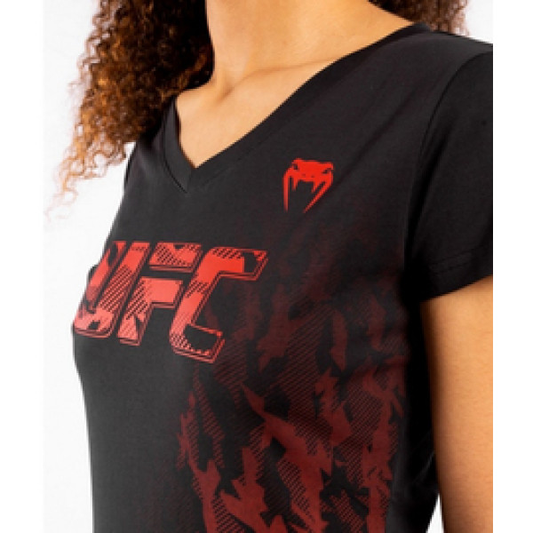 Женская футболка Venum Official UFC Fight Week Black
