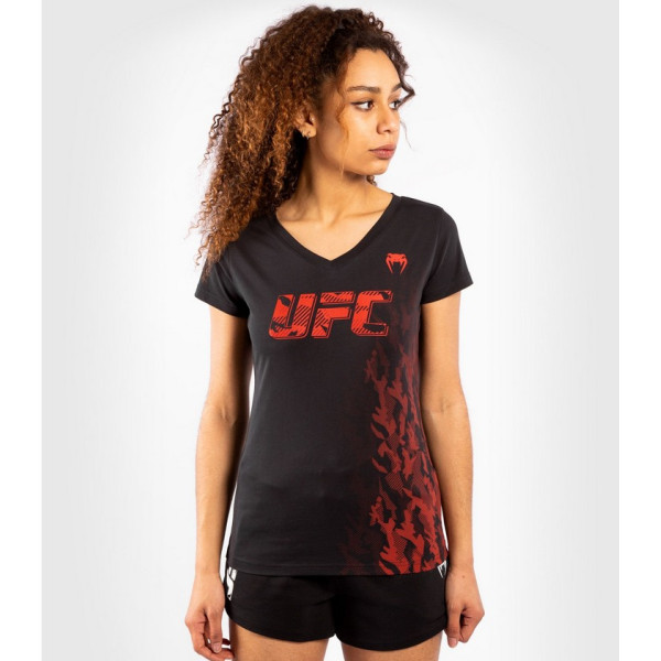 Женская футболка Venum Official UFC Fight Week Black