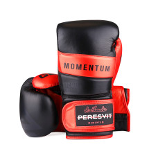 Боксерские перчатки Peresvit Momentum Boxing Gloves Black Metalic Orange