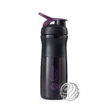 Шейкер спортивний (пляшка) BlenderBottle SportMixer 28oz/820ml Black/Plum (Original)