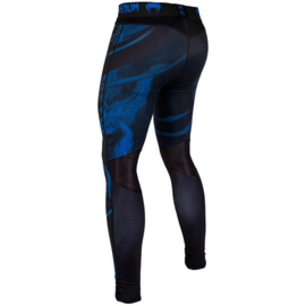 Компрессионные штаны Venum Devil Spats Blue Black