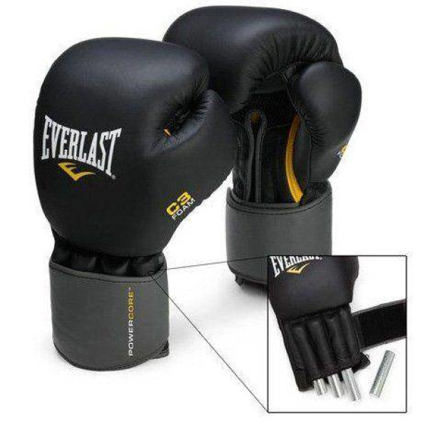 Снарядные перчатки с утяжелителями Everlast C3 Pro Weighted Heavy Bag Gloves