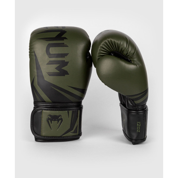 Боксерские перчатки Venum Challenger 3.0 Boxing Gloves Khaki Black