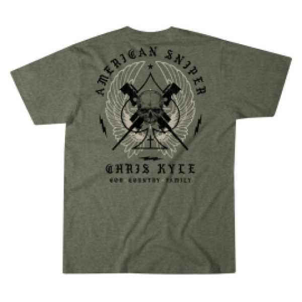Футболка Howitzer Ck Spade Shortsleeve Tee Olive Heather