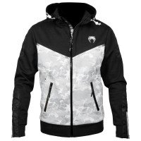 Толстовка Venum Laser Evo Hoody White Black