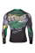Рашгард Venum Crocodile Rashguard Long Sleeves Black Green