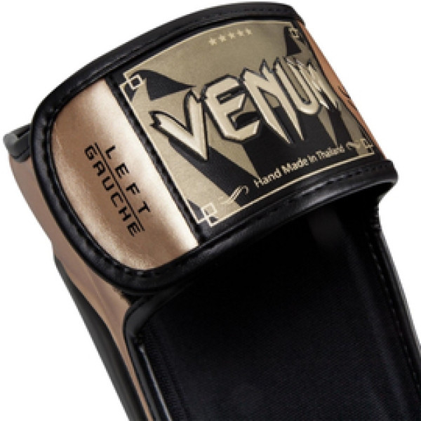Защита голени Venum Predator Standup Shinguards Black Gold