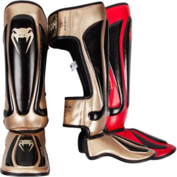 Защита голени Venum Predator Standup Shinguards Black Gold