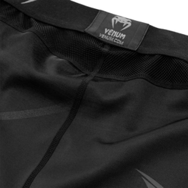 Компрессионные штаны Venum Devil Spats Black Black