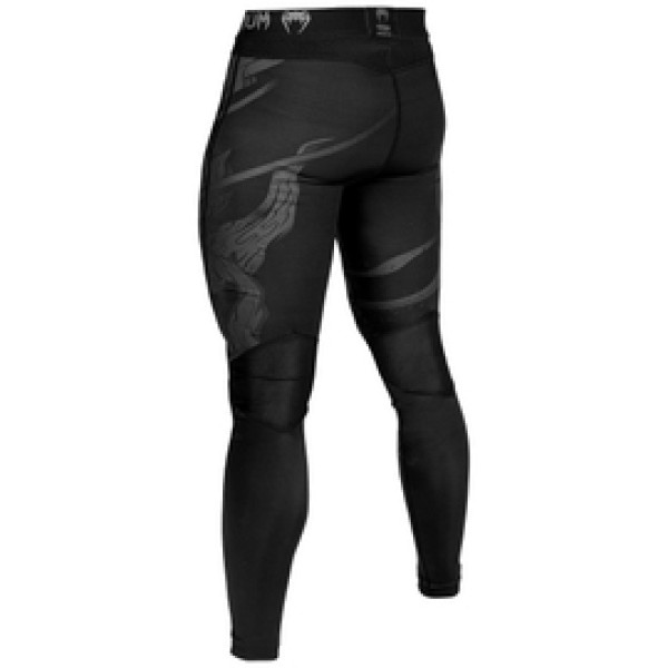 Компрессионные штаны Venum Devil Spats Black Black