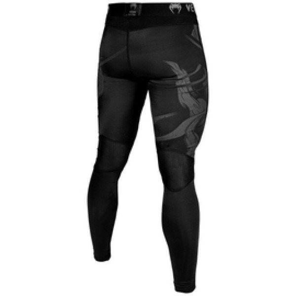 Компрессионные штаны Venum Devil Spats Black Black