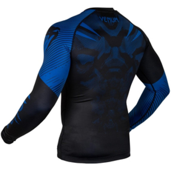 Рашгард Venum NoGi 2.0 Rashguard Long Sleeves Black Blue