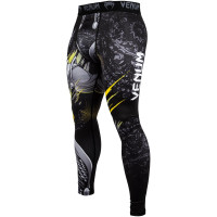 Компрессионные штаны Venum Viking 2.0 Spat Black Yellow