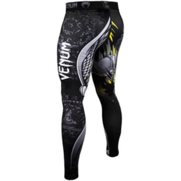 Компрессионные штаны Venum Viking 2.0 Spat Black Yellow