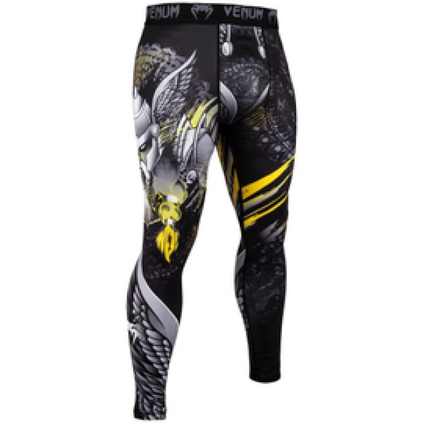 Компрессионные штаны Venum Viking 2.0 Spat Black Yellow