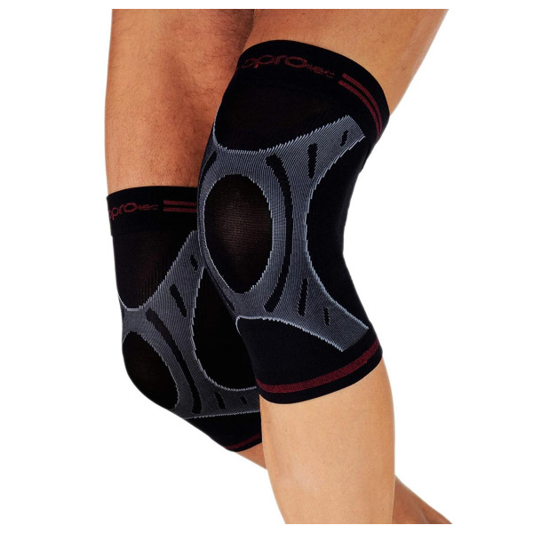 Наколінник спортивний OPROtec Knee Sleeve TEC5736-LG L Чорний