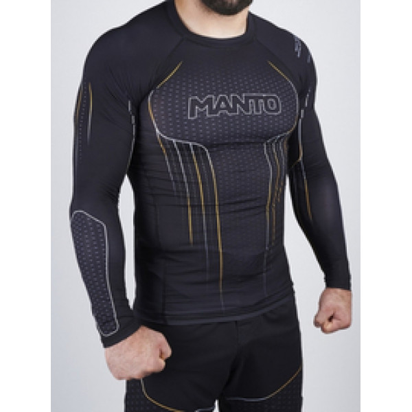 Рашгард MANTO Long Sleeve Rashguard Icon Black