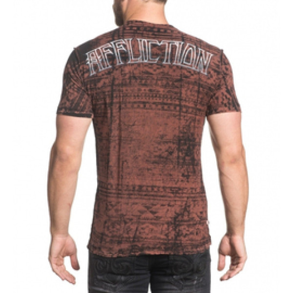 Двухсторонняя футболка Affliction AC Last Rites Reversible T-shirt