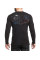 Термалка Affliction Full Metal Jacket LS Thermal Charcoal Crystyal Wash Black