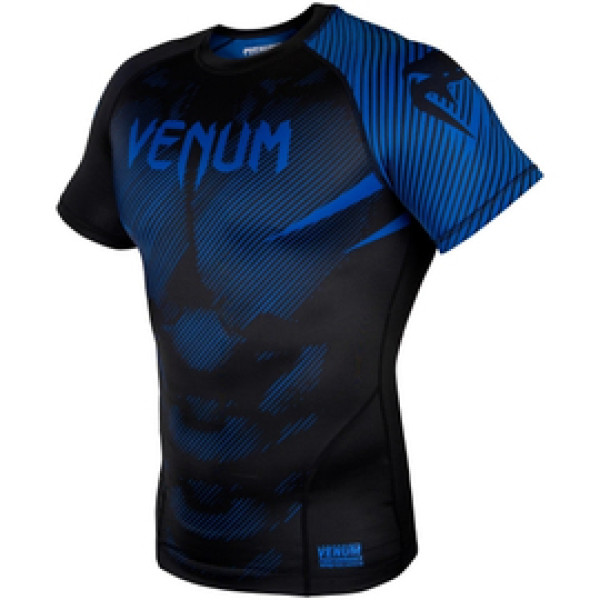Рашгард Venum NoGi 2.0 Rashguard Short Black Blue