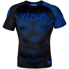 Рашгард Venum NoGi 2.0 Rashguard Short Black Blue