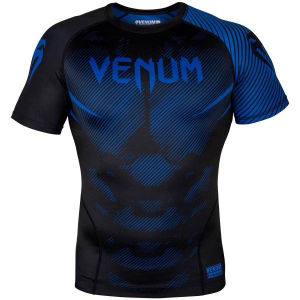 Рашгард Venum NoGi 2.0 Rashguard Short Black Blue