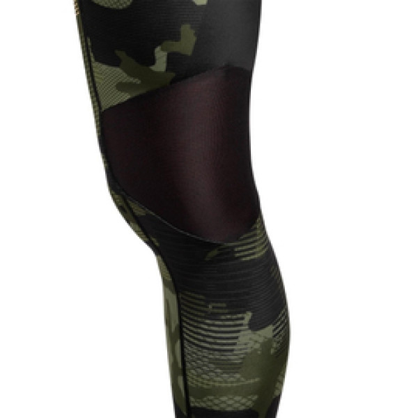 Компрессионные штаны Venum Tactical Spats Forest Camo Black