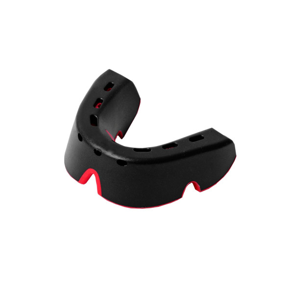 Капа боксерська OPRO Junior Silver Black/Red (art.002190001)