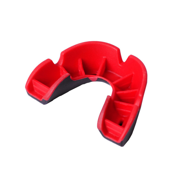 Капа боксерська OPRO Junior Silver Black/Red (art.002190001)