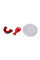 Капа боксерська OPRO Junior Silver Black/Red (art.002190001)