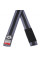 Детский пояс для кимоно Peresvit BJJ Belt Kid's Grey Black Stripe