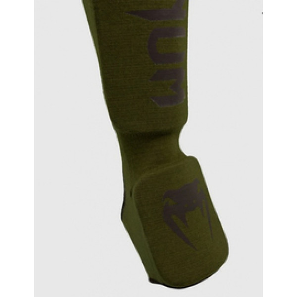 Защита голени и голеностопа Venum Kontact Shinguards Khaki Black