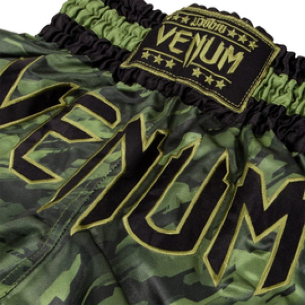 Шорты для тайского бокса Venum Tecmo Muay Thai Shorts Khaki
