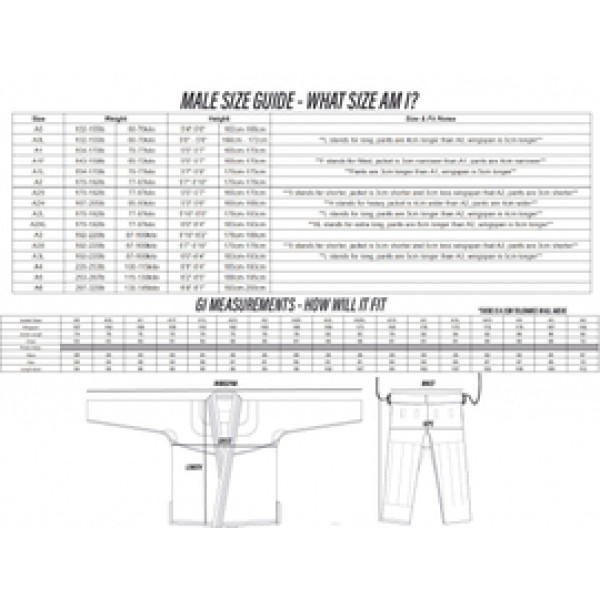 Кимоно Tatami Bushido Jiu Jitsu Gi White