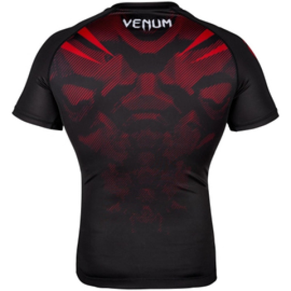 Рашгард Venum NoGi 2.0 Rashguard Short Black Red