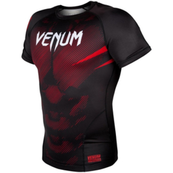 Рашгард Venum NoGi 2.0 Rashguard Short Black Red
