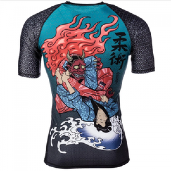 Рашгард Tatami Devils Triangle Short Sleeve Rash Guard