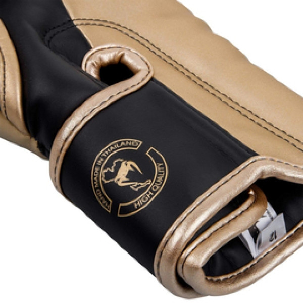 Боксерские перчатки Venum Elite Boxing Gloves Black Gold