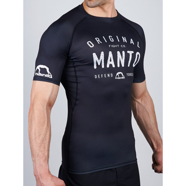 Рашгард MANTO Oldschool Rashguard Black