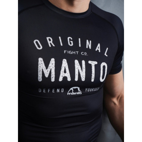 Рашгард MANTO Oldschool Rashguard Black